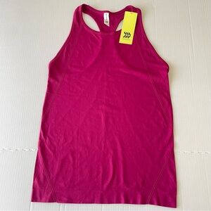NWT All in Motion Women's Racerback Pink Tank Top
